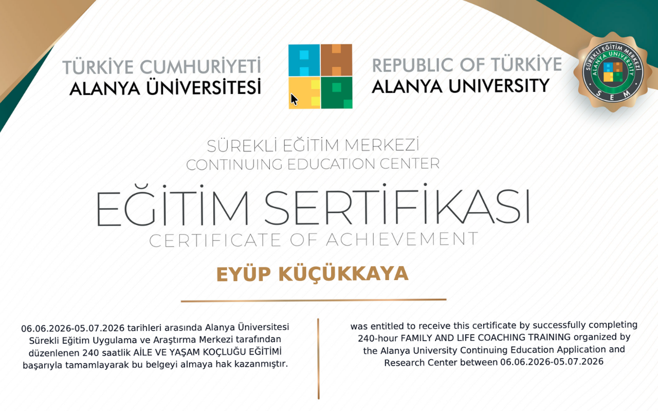 Sertifika 1